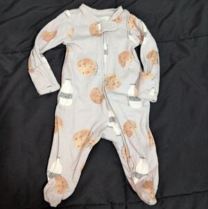 Cozy Cookie Print Kids One Piece